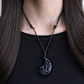 Pikkukuva 4 / 5: Draagoon fi Phoenix Yin Yang Hiriyoonni Gaa'elaa Pendant Necklace