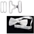 Miniatyrbillede 5 af 5: Justerbar metal kobber hardware Butterfly hardware slipsklips krogspænde slipsrem hardware slipsklips
