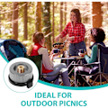 Miniatyrbilde 3 av 4: 1 stk. gasspatronadapter for camping, gasspatronadapter med gassflaske, adapter.
