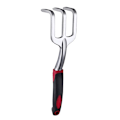 Miniatyrbillede 4 af 4: Havearbejde Værktøjer Heavy Duty Støbt Aluminium 3 Stykke Havearbejde Kit Inkluderer Hånd Skovl, Pode Skovl og Håndrive med Blødt Gummigreb (Rød 3 Pi