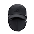 Miniatyrbillede 1 af 5: 3 i 1 Termisk Pelsforet Catcher Aviator Hat med Øreklapper Fuld Ansigt Halsvarmer All-purpose Vindtæt Varm Vinter Baseball Cap Cykling Sne
