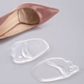 Miniatyrbillede 3 af 5: Halv Sem foran fod, 2 stk. selvklæbende silikone SEMS sko for store håndværk plantar hæl anti glide dag og nat plantar pude foran fod sæt