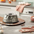 Miniatyrbilde 4 av 5: Karbonstål Non-Stick Fancy Ring Pan 8,6 x 4-Tommers Dyp, Grå, 1