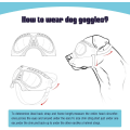 Miniatyrbilde 5 av 5: Hunde Goggles Øyebeskyttelse Justerbare Stropper Enkle å Ta på Anti-UV Solbriller for Middels/Store Hunder