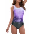 Miniatyrbilde 1 av 4: Womens One Piece Bathing Suits Color Block M
