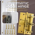 Miniatyrbillede 4 af 5: Simpel gylden automatisk dør, manuel positionering, hardwaretilbehør, brandhæmmende pude, fjederhængsel