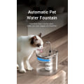 Miniatyrbild 5 av 5: Katt Vattenfontän Automatisk Husdjur Vattendispenser Transparent