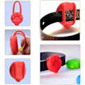 Miniatyrbillede 4 af 5: 5 Stk. Let Lys Blinkende LED, LED Silikone LED COLLIER Lyshalsbånd Til Dyr, Vedhæng til Kat Kattehalsbånd