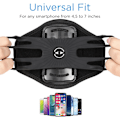 Miniatyrbillede 5 af 5: Smartphone Bælteholder, Universal Rygsæk til Mobiltelefoner op til 7'' Tommer - 360° Rotation Fitness Jogging Cykling iPhone X 11 12 Max 13 Pro, Samsung Not