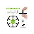 Miniatyrbillede 3 af 5: 300 stk. 3-VEJS T-stykker Tre til Barbélet DRYPPER DRYPPER DE DRYPPER T-stik T-stik Rør TUBCH FAST STRAP SPLOW SPRATED SYSTED SYSTE