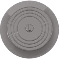 Miniatyrbilde 1 av 5: (1 stk, grå). Propper for silikon badekar Vaskepropp kjøkkenhette 15,3 cm i diameter for kjøkken, bad og vaskerom