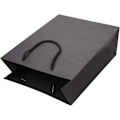 Miniatyrbilde 4 av 5: 10 stk Kraftpapirposer Store Julegaveposer Håndveske med Håndtak Gaveposer Resirkulerbar Emballasje Godteposer Tote Bag Svart(Vertikal Størrelse 2