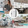 Miniatyrbild 5 av 5: WiFi Extender Booster - Repeater/AP-läge med Ethernet-port - WPA2 Säker Bred Täckning