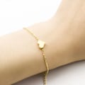 Miniatyrbillede 3 af 5: Gyldent Hjerte Armbånd