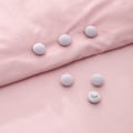 Miniatyrbild 1 av 4: Fästklämma för täcke med klämma för sängkläder (rosa)
