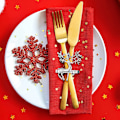 Miniatyrbillede 3 af 3: 12 stk. Julehjorte Servietringe, Hjorte Servietklemmer til Julefrokost Thanksgiving Fest Ferie Bryllup Borddekoration