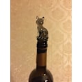 Miniatyrbillede 3 af 5: Vinstop til champagneflasker (sort kat)