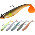 Miniatyrbilde 1 av 5: Bionisk agnsett (9 cm), myke agn for karpe, gjedde, ørret og abbor, super skarpe kroker for spinnfiske, karpeagn for sjø-, ferskvann- og saltvannsfiske
