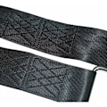 Pikkukuva 2 / 4: Karabiinihaka oven tankoon, riippumatto Vetotanko/kuntosalitanka Ripustuspakkaus riippumaton, vauvan tuolin ja terassin keinun ripustamiseen (Musta 150*5cm) -