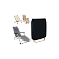 Miniatyrbild 4 av 5: Skyddande överdrag för lång fällstol, TRANSATE TRANSATION DOURSIER, Vattentätt, anti-UV, OXFORD Trädgårds Relax Överdrag för Relax Fåtölj, B82 × H93CM