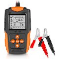 Miniatyrbild 1 av 5: 12 V/24 V bilbatteritestare - Bilbatteritestare - Billaddningssystem - Digitalt testverktyg - Bilbatterianalysator - Batteritestare för