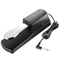 Miniatyrbillede 1 af 3: Klaver Sustain Pedal, Heavy Duty Elektronisk Keyboard Synthesizer Digital Piano Sustain Pedal med Cali Polaritetsswitch