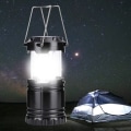 Miniatyrbild 1 av 4: 8,5*18cm - (Batterimodell (batteri ingår ej)) Vevar Handvev Camping Solcellslykta, Ultraljus Bärbar LED Ficklampa, Läsning, Vandring, Nöd
