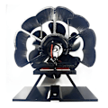 Miniatyrbillede 4 af 4: Plot ventilator 6 blade Ventilator til hængende træovn med brændeovn/pejs/træovn