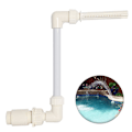 Miniatyrbillede 1 af 5: Lille vandfald springvand til swimmingpool tilbehør - 26*36*19cm
