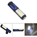 Pikkukuva 3 / 3: LED-työvalaisin Tarkastusvalaisin 3W COB Erittäin kevyt USB Ladattava valaisin pyörivällä magneettijalustalla 180 astetta retkeilyyn, yökalastukseen, tee-se-itse-projekteihin, Ur