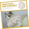 Miniatyrbild 3 av 5: Justerbart Katt Halsband Mjukt Anti-slick Katt Halsband Justerbart Skyddande Katt Halsband Efter Operation och Skada (Optimal Halsomkrets 12-25（S）)