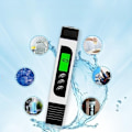 Miniatyrbillede 3 af 3: TDS-måler Digitalt vandtester, Professionel 3-i-1 TDS, temperatur- og EC-måler med bæretaske, 0-9999 ppm, ideel ppm-måler til drikkevand,