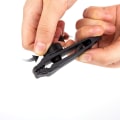 Miniatyrbillede 3 af 5: 12 stk. sæt af låseclips Multifunktionelle sikre presenningclips til camping baldakinaktiviteter (sort)