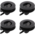 Miniatyrbillede 1 af 5: 4 stk. Universal Bilmåtte Clips, Tæppe Grommet Holder Clip, Anti-Slip Spænde Fikserings Clip Passer til Tæppefod
