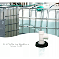 Miniatyrbild 4 av 5: IBC-skydd med regnvattenfilter, IBC-filter i tvättbar nylon