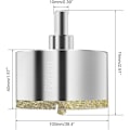 Miniatyrbillede 2 af 5: Hulsav 68 mm, med central styrebor, med diamantbelægning til skæring i glas, fliser, keramik, marmor, kalksten