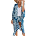 Pikkukuva 1 / 4: Kesäinen ranta Havaijin loma pitkä kimono Cardigan uimapuku peite