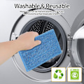 Miniatyrbillede 5 af 5: 4-pak Genanvendelige Moppeklude til Swiffer Wet Jet Erstatningsklud til Swiffer Wet Jet Spray Mop Vaskbare Mikrofiber Mopper Rengør Tørt eller Vådt Gulv (4 stk.-d