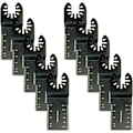 Miniatyrbild 1 av 5: 10 st Multifunktionella Sågblad Tillbehör, 34mm Multiverktygsblad, Universella Multifunktionella Oscillerande Verktyg