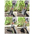 Miniatyrbilde 2 av 4: 1 stk (svart spiss spade) hagespade for planting og omplanting, fleksibel bruk