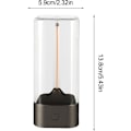 Miniatyrbilde 2 av 5: Magnetisk Nattlampe - Interaktiv Berørings Nattlampe LED Berørings Bordlampe og USB Oppladbart Belysningstilbehør for Nattbord, Stue (Grå)