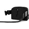 Pikkukuva 3 / 5: (Musta) Unisex mini fanny pack säädettävillä hihnoilla harjoitteluun, juoksuun, matkustamiseen, patikointiin.