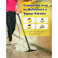Pikkukuva 2 / 5: Tarvikesarja 8 osaa Kärcher-höyrypesureille SC2 SC3 SC4 SC5 Sisältää 6 mikrokuituliinaa + 2 varamoppiliinaa, yhteensopiva Kärcher Easy Fix -järjestelmän kanssa