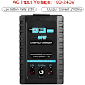 Miniatyrbillede 2 af 5: B3 20W 1.6a Pro Balance Oplader til 2S 3S 7.4V 11.1v Lithium Lipo Batteri Mini Bærbar RC Fly Oplader - Sort