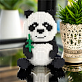 Miniatyrbillede 4 af 5: Larcele Panda Mikro Byggeklodser Dyr Mini Byggelegetøj Klodser, 3689 Stykker