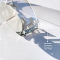 Miniatyrbillede 2 af 4: Rimless klare wraparound solbriller