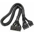 Miniatyrbillede 1 af 5: Atx 14 + 10 pins til 24-pin strømkabel til Corsair AX1500i AX1200i