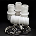 Miniatyrbillede 2 af 5: 4 x rørforbindelser, swimmingpool adapter sæt med 8 slangeadapter halskæder (32 mm til 38 mm i diameter)