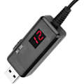 Miniatyrbillede 4 af 5: USB BOOST 9V 9V konverterkabel DC DC LIGHTER LIGHT med LED-display