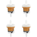 Miniatyrbillede 1 af 4: 4 stk. benzinfilter til scootere, knallerter, Baotian Ecobike,